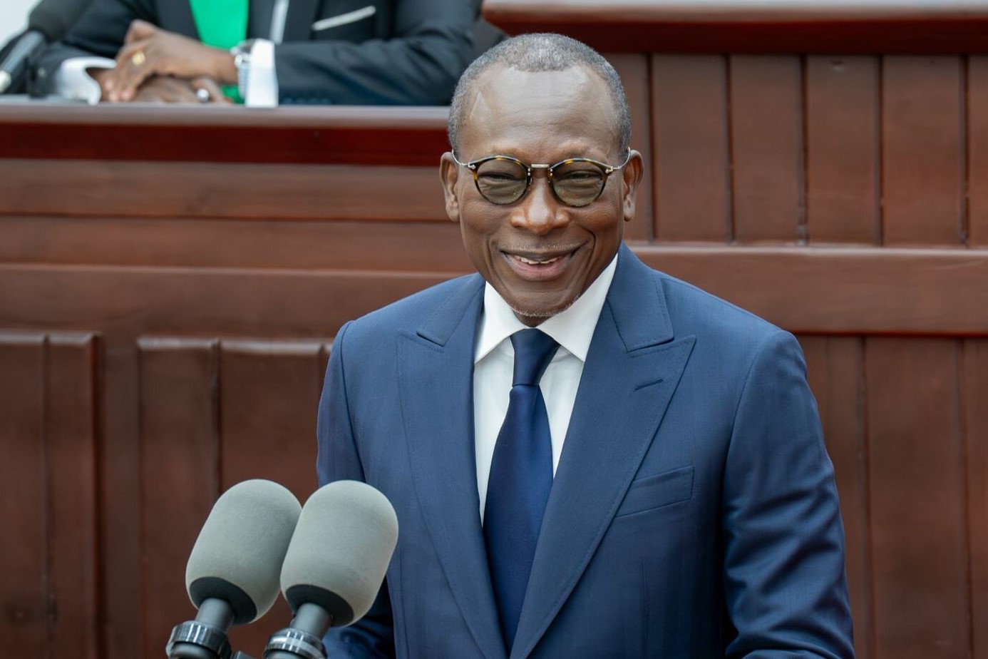 Dernier message à la Nation : Patrice Talon défend un bilan positif Dernier message à la Nation : Patrice Talon défend un bilan positif