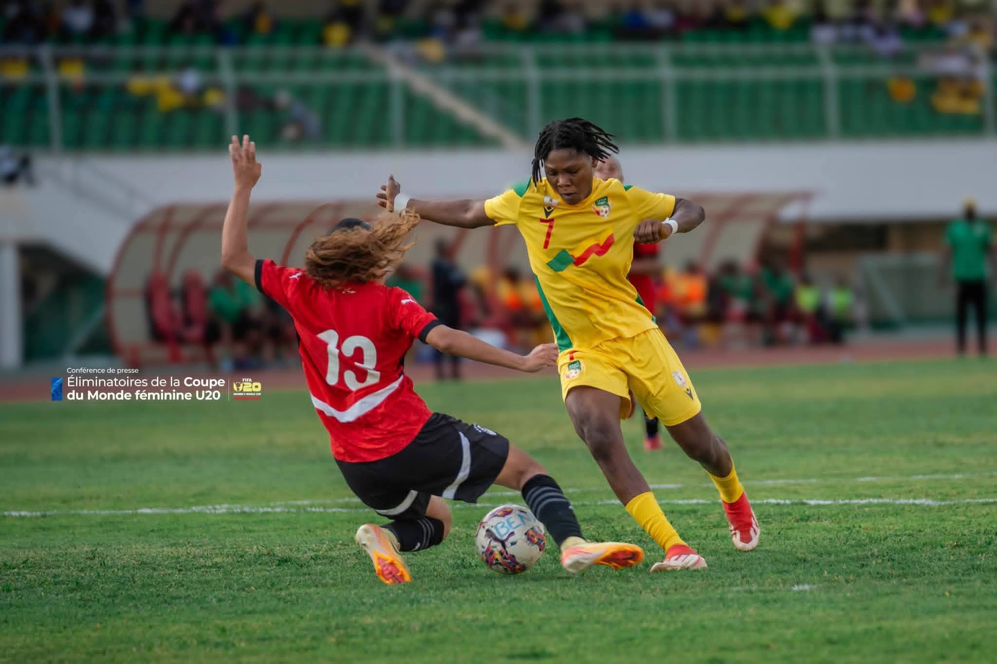 Le Bénin surclasse l’Égypte et confirme ses ambitions mondiales Bénin U20 Féminin