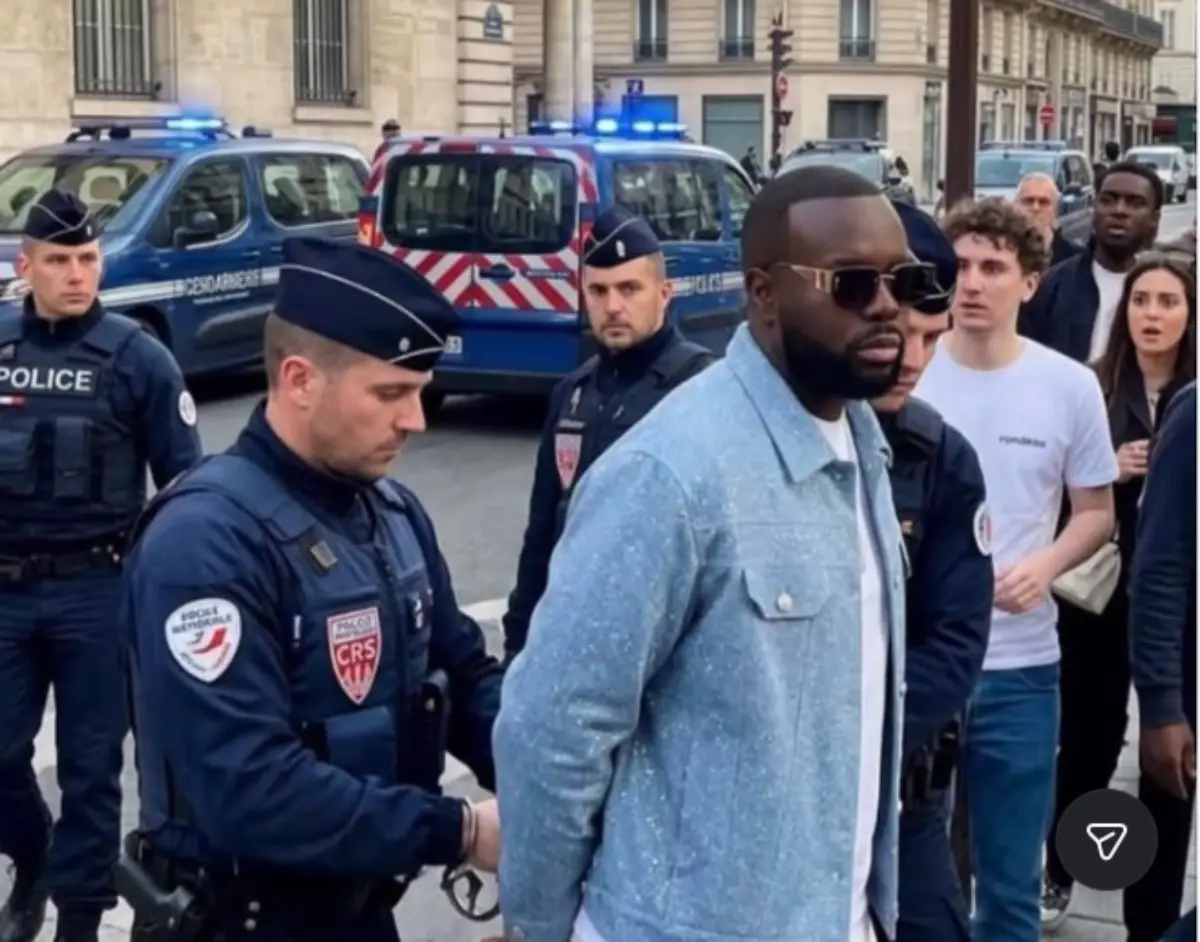Gims arrêté dans une affaire explosive de blanchiment Gims garde à vue blanchiment