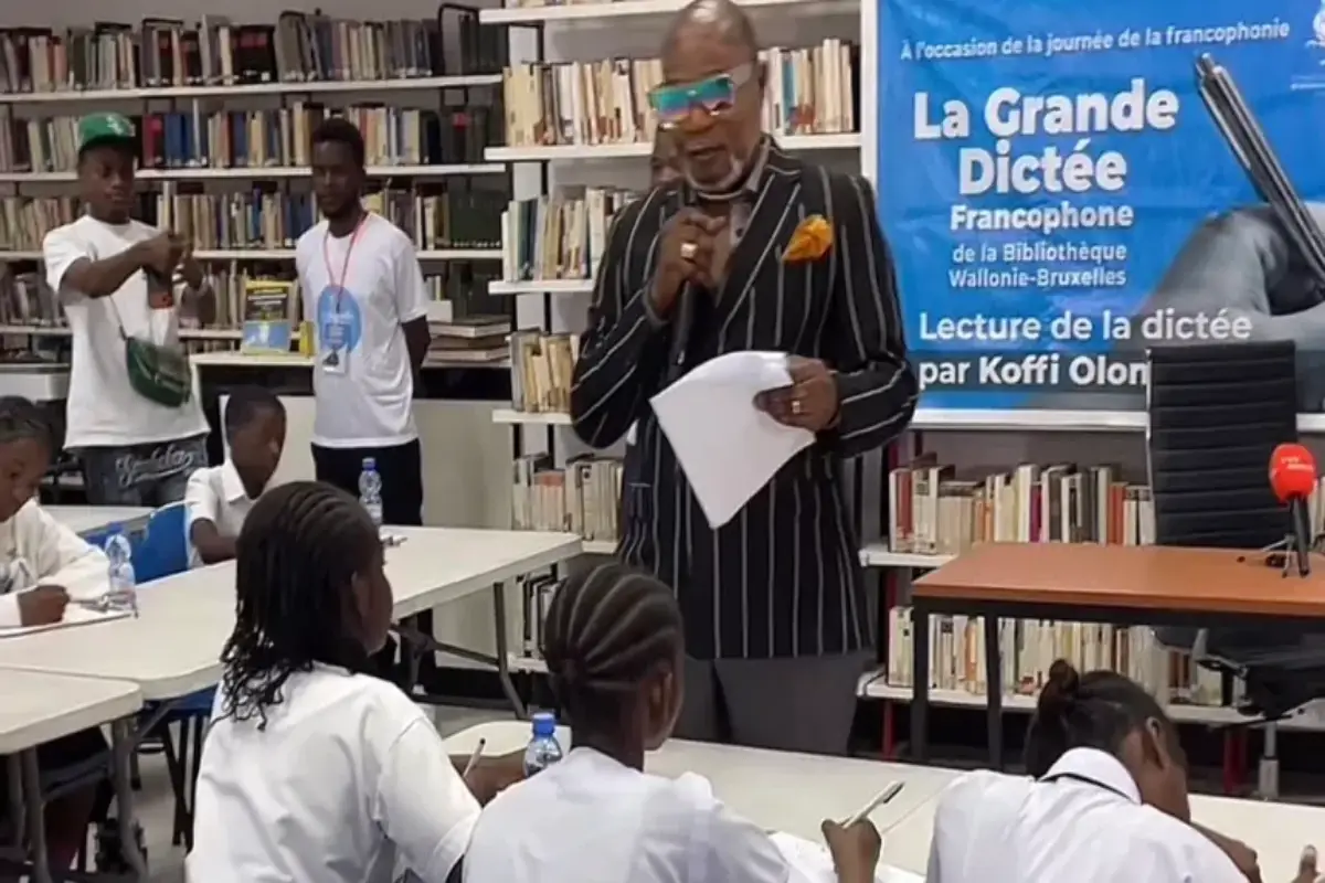 Koffi Olomide au cœur de la dictée francophone à Kinshasa Koffi Olomide dictée francophone Kinshasa