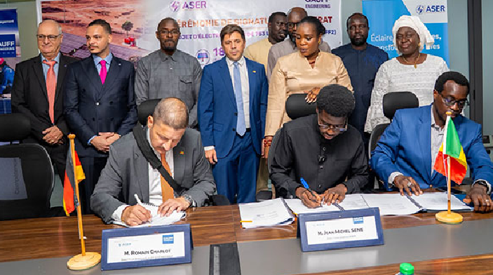 ASER et GAUFF Engineering investissent dans l'électrification solaire de 753 villages au Sénégal ASER et GAUFF Engineering investissent dans l'électrification solaire de 753 villages au Sénégal