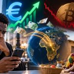 Euro en hausse, bitcoin en chute : la double peine des diasporas africaines qui envoient de l’argent au pays Euro en hausse, bitcoin en chute - la double peine des diasporas africaines qui envoient de l’argent au pays
