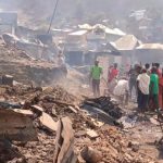 RDC : l’incendie à Bukavu ravage deux écoles et des centaines d’habitations incendie dans une école à Bukavu